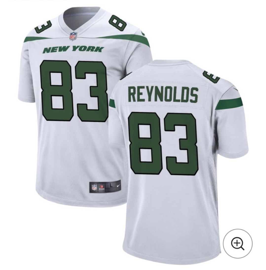 New York Jets #83 Josh Reynolds White Vapor Untouchable Limited Football Stitched Jersey