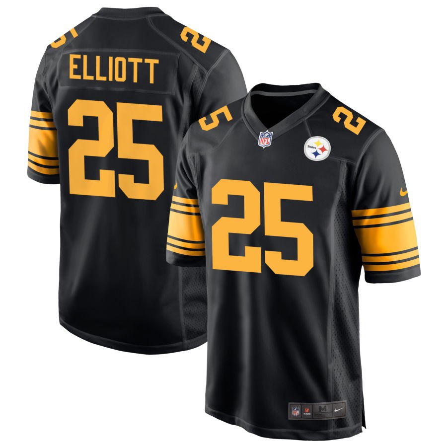 Pittsburgh Steelers ??25 DeShon Elliott Black Color Rush Vapor Untouchable Limited Stitched Jersey