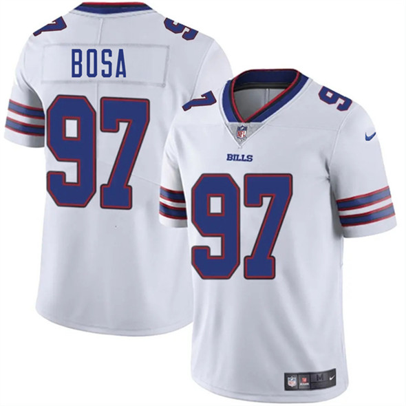 Buffalo Bills #97 Joey Bosa White 2025 Vapor Untouchable Limited Football Stitched Jersey