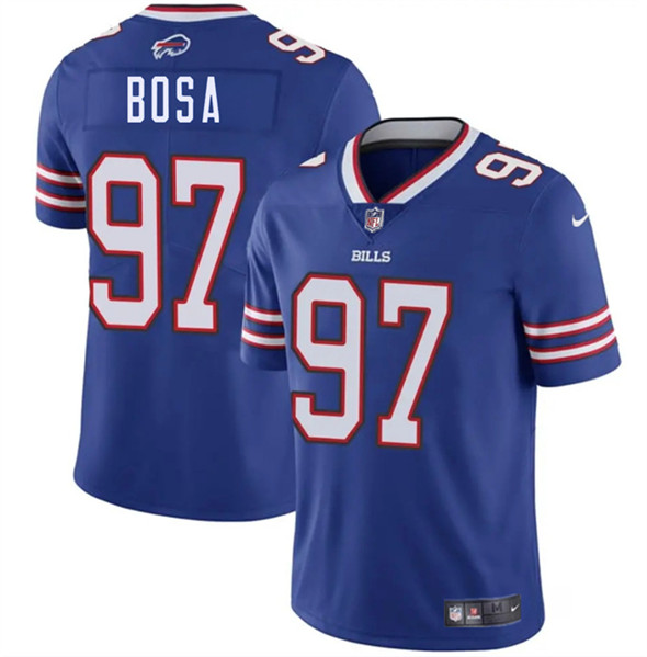 Buffalo Bills #97 Joey Bosa Blue 2025 Vapor Untouchable Limited Football Stitched Jersey