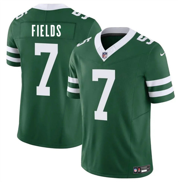 New York Jets #7 Justin Fields Green 2025 F.U.S.E. Vapor Untouchable Limited Football Stitched Jersey New York Jets #7 Justin Fields Green 2025 F.U.S.E. Vapor Untouchable Limited Football Stitched Jersey
