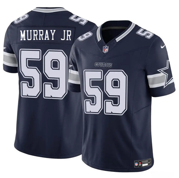 Dallas Cowboys #59 Kenneth Murray Jr. Navy 2025 F.U.S.E. Vapor Untouchable Limited Football Stitched Jersey