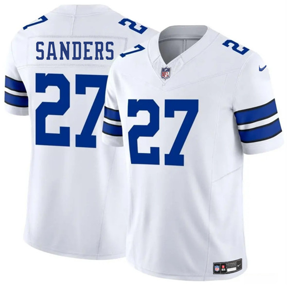 Dallas Cowboys #27 Miles Sanders White 2025 F.U.S.E. Vapor Untouchable Limited Football Stitched Jersey