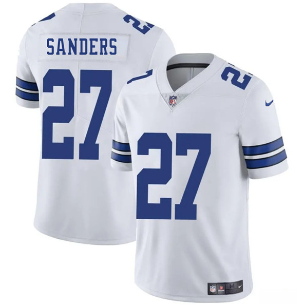 Dallas Cowboys #27 Miles Sanders White 2025 Vapor Untouchable Limited Football Stitched Jersey