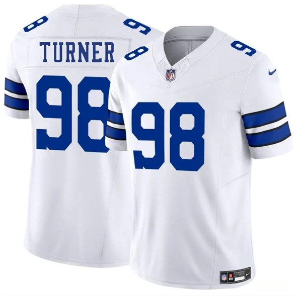 Dallas Cowboys #98 Payton Turner White 2025 F.U.S.E. Vapor Untouchable Limited Football Stitched Jersey