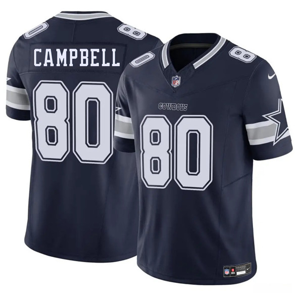 Dallas Cowboys #80 Parris Campbell Navy 2025 F.U.S.E. Vapor Untouchable Limited Football Stitched Jersey