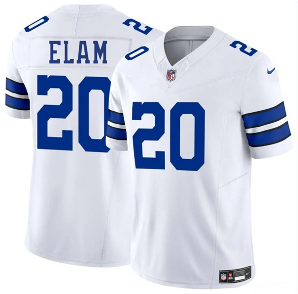 Dallas Cowboys #20 Kaiir Elam White 2025 F.U.S.E. Vapor Untouchable Limited Football Stitched Jersey