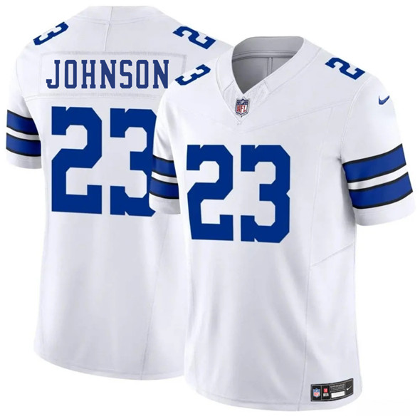 Dallas Cowboys #23 Buddy Johnson White 2025 F.U.S.E. Vapor Untouchable Limited Football Stitched Jersey