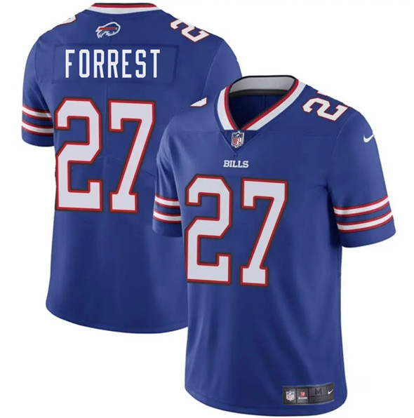 Buffalo Bills #27 Darrick Forrest Blue 2025 Vapor Untouchable Limited Football Stitched Jersey