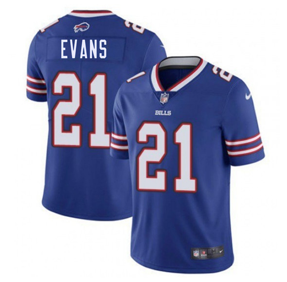 Buffalo Bills #21 Darrynton Evans Blue 2025 Vapor Untouchable Limited Football Stitched Jersey