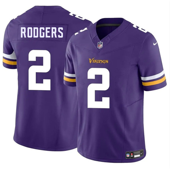 Minnesota Vikings #2 Isaiah Rodgers Purple 2025 F.U.S.E. Vapor Limited Football Stitched Jersey