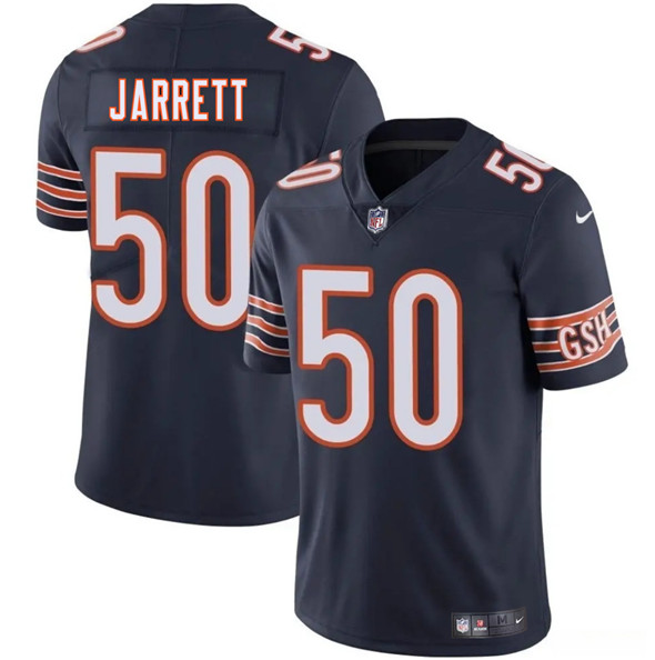 Chicago Bears #50 Grady Jarrett Navy 2025 Vapor Football Stitched Jersey Chicago Bears #50 Grady Jarrett Navy 2025 Vapor Football Stitched Jersey