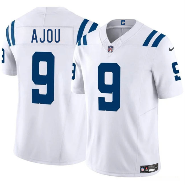 Indianapolis Colts #9 Ajou Ajou White 2025 F.U.S.E. Vapor Limited Football Stitched Jersey