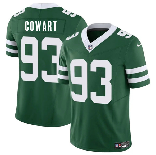 New York Jets #93 Byron Cowart Green 2025 F.U.S.E. Vapor Untouchable Limited Football Stitched Jersey
