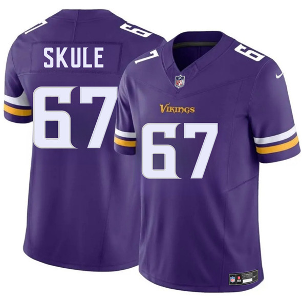 Minnesota Vikings #67 Justin Skule Purple 2025 F.U.S.E. Vapor Untouchable Limited Football Stitched Jersey