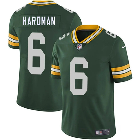 Green Bay Packers #6 Mecole Hardman Green 2025 Vapor Untouchable Limited Football Stitched Jersey