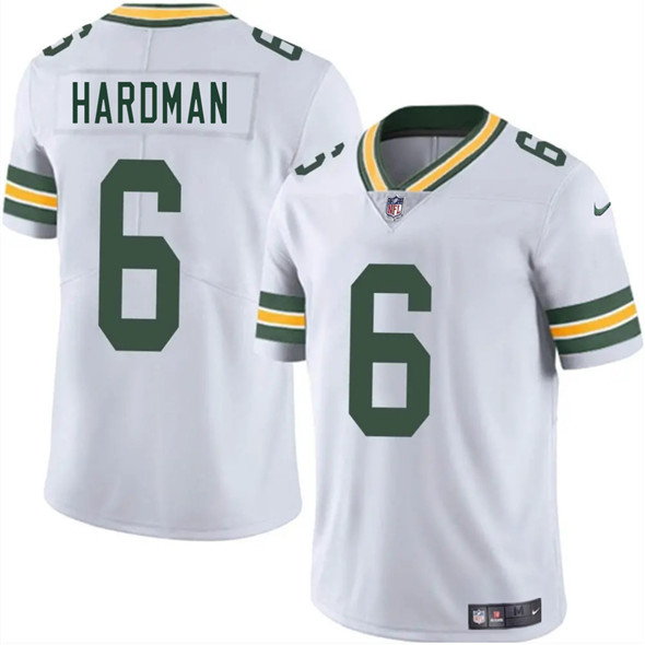 Green Bay Packers #6 Mecole Hardman White 2025 Vapor Untouchable Limited Football Stitched Jersey