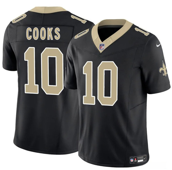 New Orleans Saints #10 Brandin Cooks Black F.U.S.E Vapor Limited Football Stitched Jersey