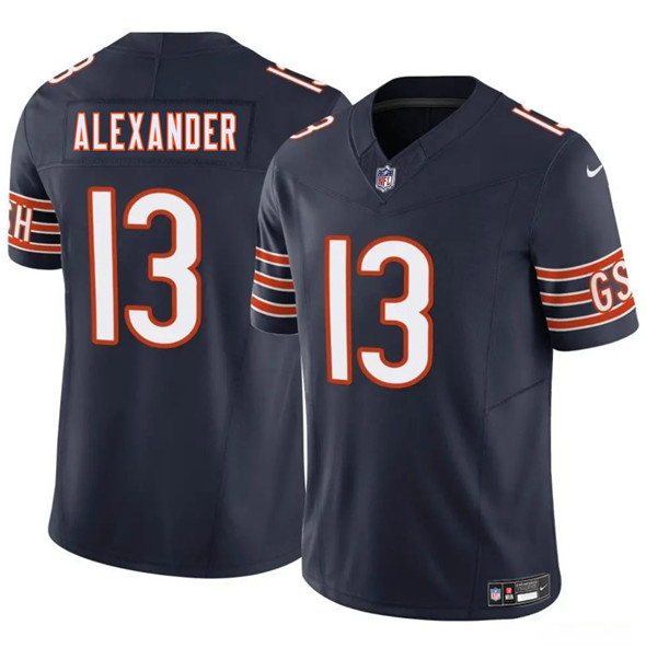 Chicago Bears #13 Maurice Alexander Navy 2025 F.U.S.E. Vapor Untouchable Limited Football Stitched Jersey