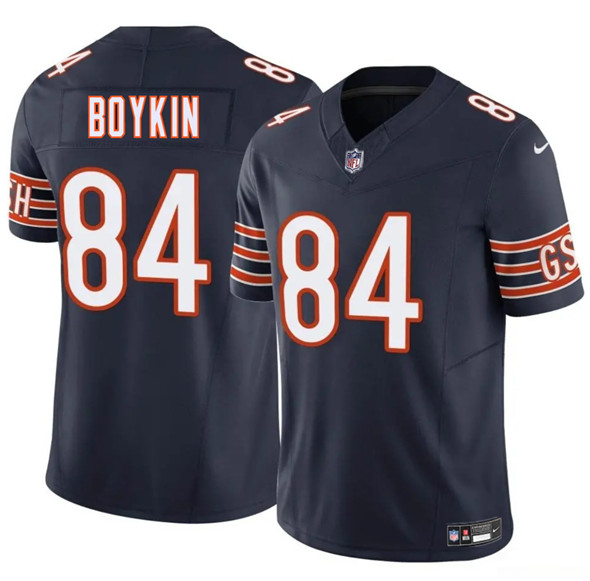 Chicago Bears #84 Miles Boykin Navy 2025 F.U.S.E. Vapor Untouchable Limited Football Stitched Jersey