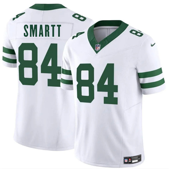 New York Jets #84 Stone Smartt White 2025 F.U.S.E. Vapor Untouchable Limited Football Stitched Jersey