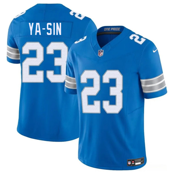 Detroit Lions #23 Rock Ya-Sin Blue 2025 F.U.S.E. Vapor Limited Football Stitched Jersey