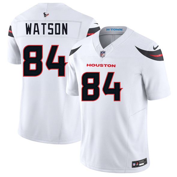 Houston Texans #84 Justin Watson White 2025 F.U.S.E. Vapor Limited Football Stitched Jersey Houston Texans #84 Justin Watson White 2025 F.U.S.E. Vapor Limited Football Stitched Jersey