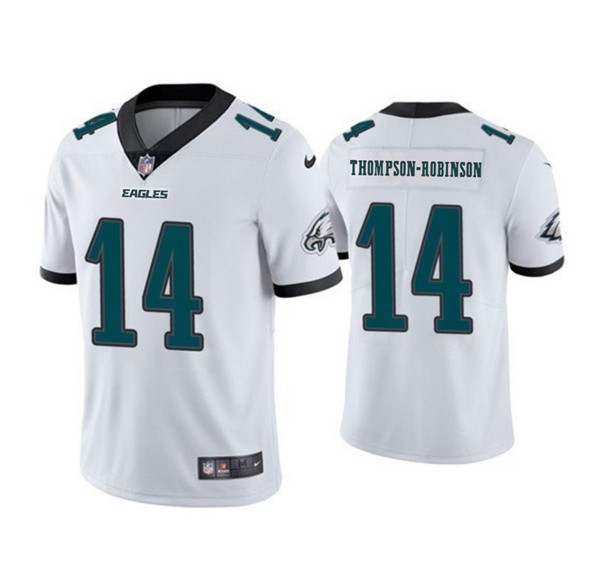 Philadelphia Eagles #14 Dorian Thompson-Robinson White 2025 New Vapor Untouchable Limited Football Stitched Jersey