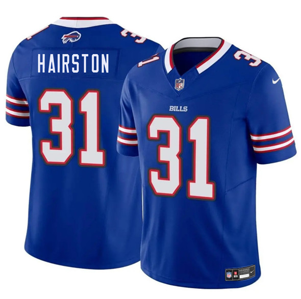 Buffalo Bills #31 Maxwell Hairston Blue 2025 Draft F.U.S.E. Vapor Untouchable Limited Football Stitched Jersey