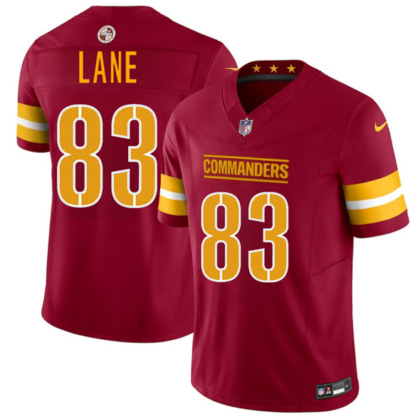 Washington Commanders #83 Jaylin Lane Burgundy 2025 Draft F.U.S.E. Vapor Limited Football Stitched Jersey Washington Commanders #83 Jaylin Lane Burgundy 2025 Draft F.U.S.E. Vapor Limited Football Stitched Jersey