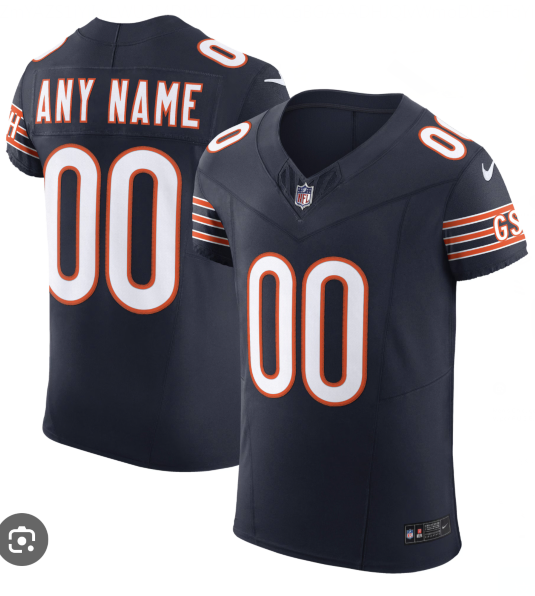 Chicago Bears Active Player Custom F.U.S.E. Navy Vapor Elite Stitched Football Jersey Chicago Bears Active Player Custom F.U.S.E. Navy Vapor Elite Stitched Football Jersey
