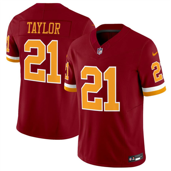 Washington Commanders #21 Sean Taylor Burgundy 2025 F.U.S.E. Throwback Limited Football Stitched Jersey Washington Commanders #21 Sean Taylor Burgundy 2025 F.U.S.E. Throwback Limited Football Stitched Jersey