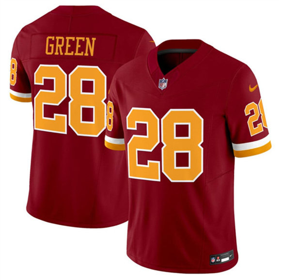 Washington Commanders #28 Darrell Green Burgundy 2025 F.U.S.E. Throwback Limited Football Stitched Jersey Washington Commanders #28 Darrell Green Burgundy 2025 F.U.S.E. Throwback Limited Football Stitched Jersey