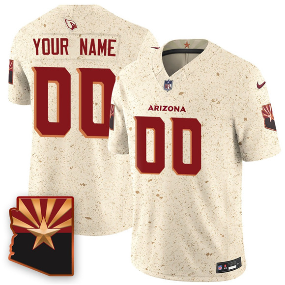 Arizona Cardinals Active Player Custom 2025 F.U.S.E. "Rivalries" Vapor Untouchable Limited Football Stitched Jersey