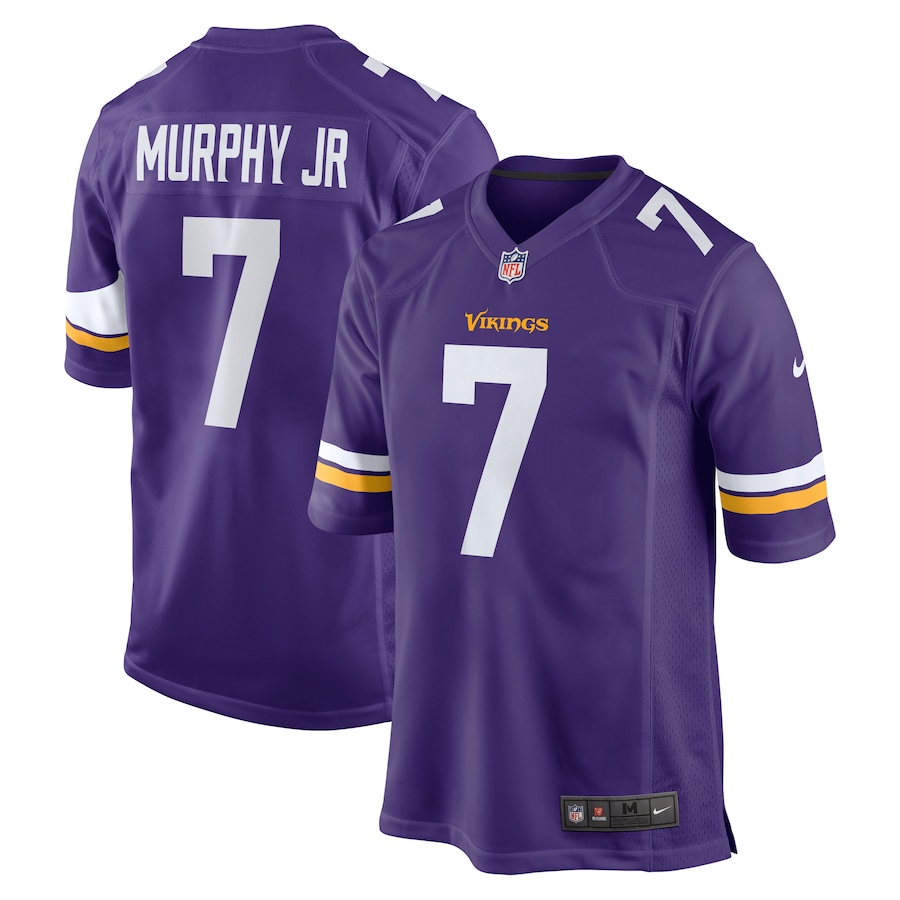 Minnesota Vikings #7 Byron Murphy Jr. Nike Purple NFL Game Jersey