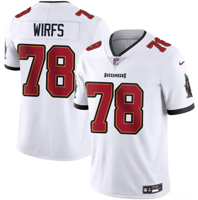 Tampa Bay Buccaneers #78 Tristan Wirfs White 2025 Vapor Untouchable Limited Football Stitched Jersey