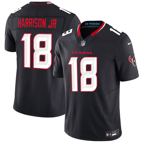 Houston Texans #18 Marvin Harrison Jr. Navy 2nd Alternate 2026 F.U.S.E. Vapor Limited Football Stitched Jersey Houston Texans #18 Marvin Harrison Jr. Navy 2nd Alternate 2026 F.U.S.E. Vapor Limited Football Stitched Jersey