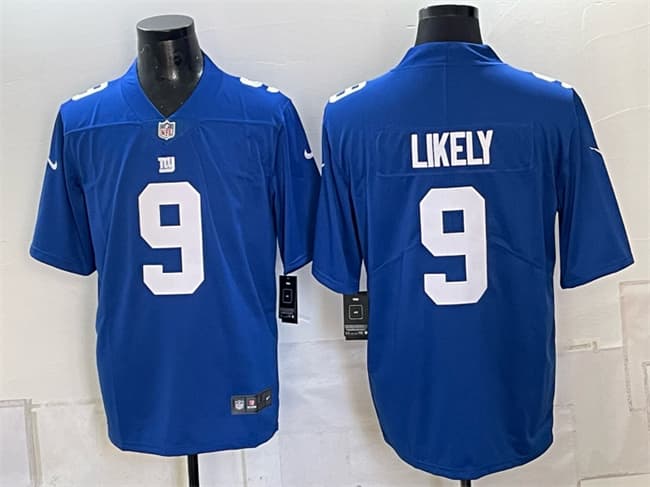 New York Giants #9 Isaiah Likely Blue Vapor Untouchable Limited Football Stitched Jersey