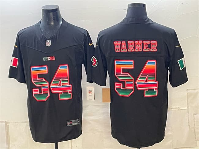 San Francisco 49ers #54 Fred Warner Black F.U.S.E. Mexico Vapor Untouchabl Limited Football Stitched Jersey