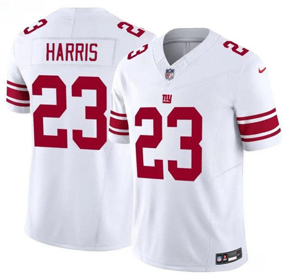 New York Giants #23 Najee Harris White 2026 F.U.S.E. Vapor Untouchable Limited Football Stitched Jersey