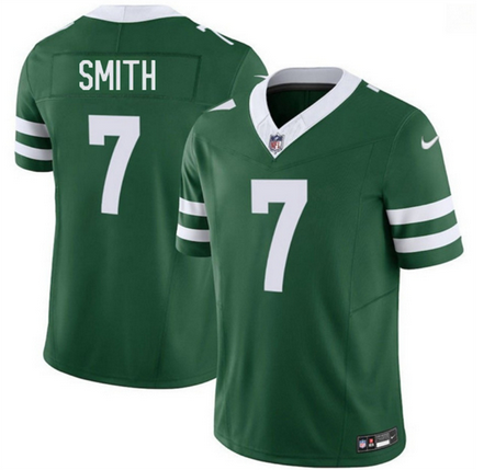New York Jets #7 Geno Smith Green 2025 F.U.S.E. Vapor Untouchable Limited Stitched Jersey New York Jets #7 Geno Smith Green 2025 F.U.S.E. Vapor Untouchable Limited Stitched Jersey
