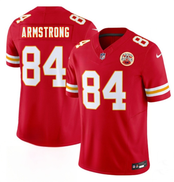 Kansas City Chiefs #84 Andrew Armstrong Red 2026 F.U.S.E. Vapor Untouchable Limited Football Stitched Jersey
