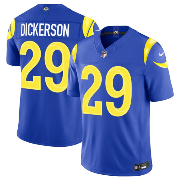 Los Angeles Rams #29 Eric Dickerson Royal 2026 F.U.S.E. Vapor Limited Football Stitched Jersey
