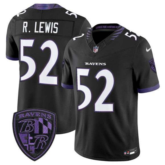 Baltimore Ravens #52 Ray Lewis Black 2026 F.U.S.E. Alternate Vapor Limited Football Stitched Jersey