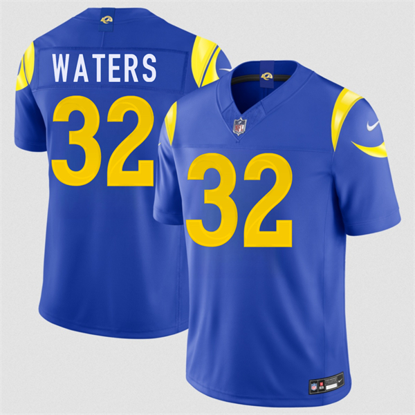 Los Angeles Rams #32 Jordan Waters Royal 2026 F.U.S.E. Vapor Limited Football Stitched Jersey