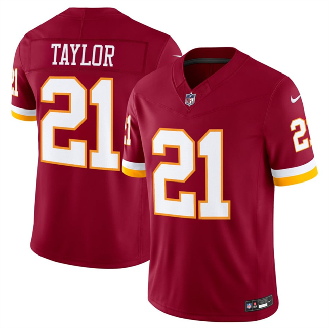 Washington Commanders #21 Sean Taylor Burgundy 2026 F.U.S.E. Vapor Limited Stitched Football Jersey Washington Commanders #21 Sean Taylor Burgundy 2026 F.U.S.E. Vapor Limited Stitched Football Jersey