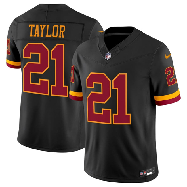 Washington Commanders #21 Sean Taylor Black 2026 F.U.S.E. Hail Raiser Alternate Vapor Limited Stitched Football Jersey Washington Commanders #21 Sean Taylor Black 2026 F.U.S.E. Hail Raiser Alternate Vapor Limited Stitched Football Jersey