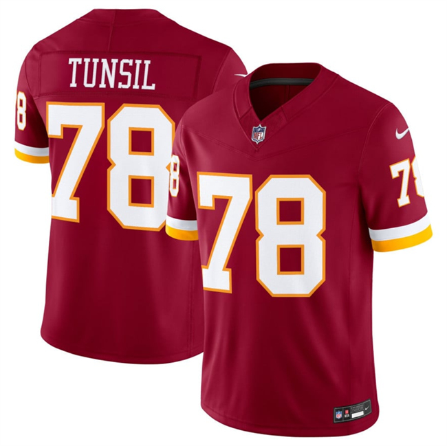 Washington Commanders #78 Laremy Tunsil Burgundy 2026 F.U.S.E. Vapor Limited Stitched Football Jersey Washington Commanders #78 Laremy Tunsil Burgundy 2026 F.U.S.E. Vapor Limited Stitched Football Jersey
