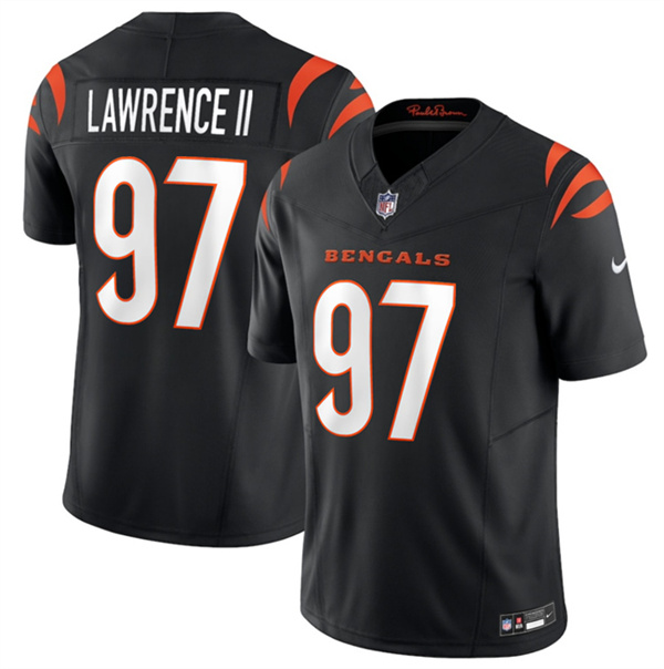 Cincinnati Bengals #97 Dexter Lawrence II Black 2026 F.U.S.E. Vapor Untouchable Limited Football Stitched Jersey