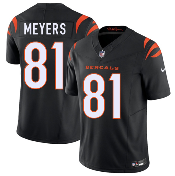 Cincinnati Bengals #81 Dohnte Meyers Black 2026 F.U.S.E. Vapor Untouchable Limited Football Stitched Jersey